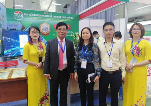 Viện Kiểm nghiệm an toàn vệ sinh thực phẩm quốc gia tham dự triển lãm quốc tế ngành sữa - Vietnam Dairy 2022