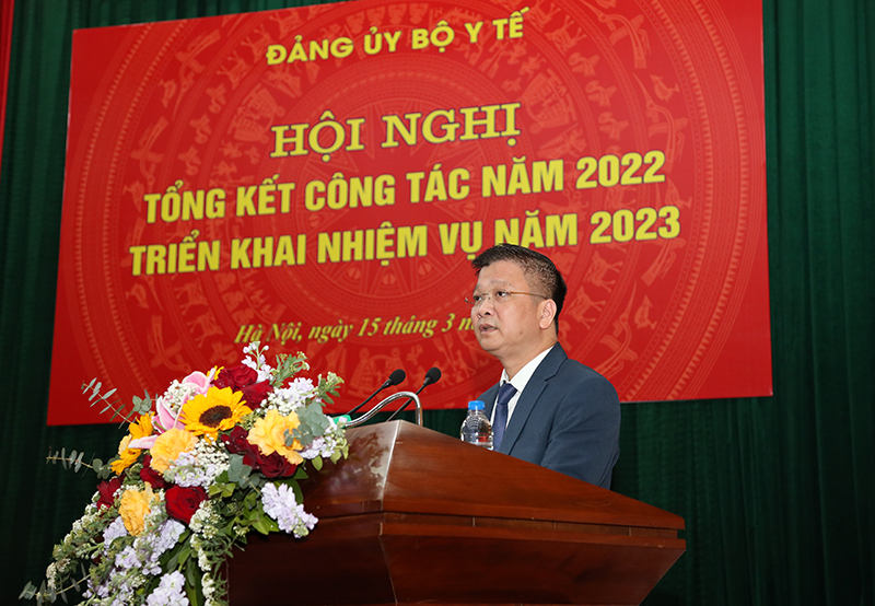 Đảng uỷ Bộ Y tế triển khai nhiệm vụ công tác Đảng năm 2023 - Ảnh 2