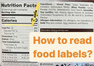 Hướng dẫn đọc nhãn sản phẩm thực phẩm