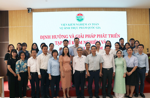 Hội thảo “Định hướng và giải pháp phát triển Tạp chí Kiểm nghiệm và An toàn thực phẩm” 