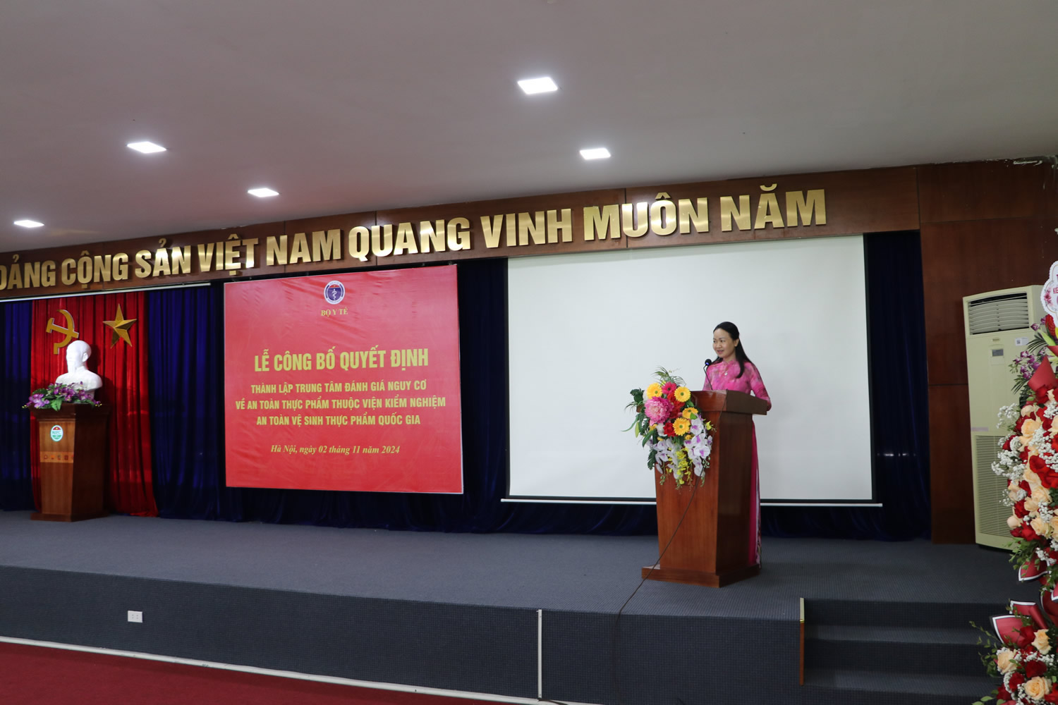 Lễ công bố quyết định thành lập Trung tâm đánh giá nguy cơ về an toàn thực phẩm-2