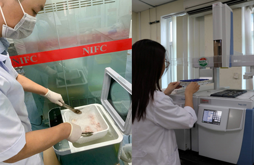 Testing service for various types of food washing machines