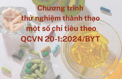 Kế hoạch tổ chức các chương trình Thử nghiệm thành thạo theo QCVN 20-1:2024/BYT