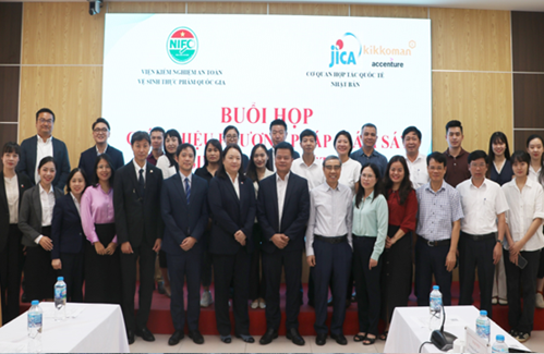 The National Institute for Food Control and Japanese partners hosted the Meeting to introduce the ATP hygiene monitoring method in Vietnam