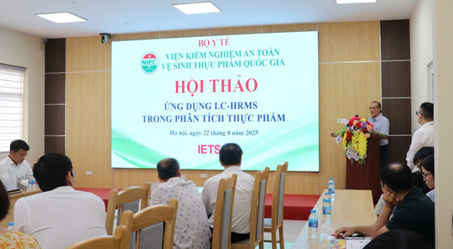 Prof-Dr-Pham-Hung-Viet-on-behalf-of-the-Vietnam-Mass-Spectometry-Laboratory-Network-addressed-the-workshop
