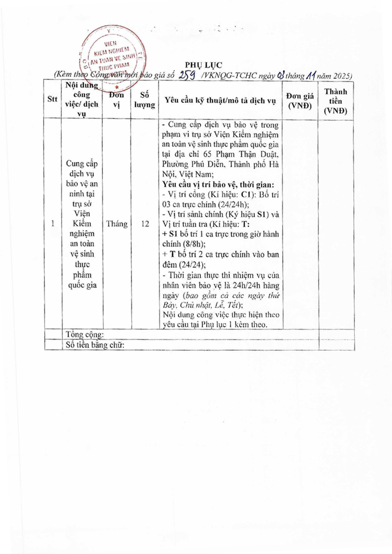 Số 259 -VKNQG-TCHC-3