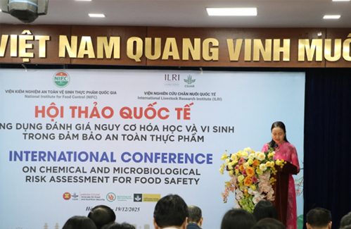 Tổng kết Hội thảo quốc tế Ứng dụng đánh giá nguy cơ hóa học và vi sinh trong đảm bảo an toàn thực phẩm 