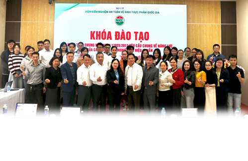 Khóa đào tạo “Nhận thức chung về Tiêu chuẩn ISO/IEC 17025:2017  Yêu cầu chung về năng lực của các phòng thử nghiệm và hiệu chuẩn”  và “Đánh giá nội bộ hệ thống quản lý phòng thí nghiệm theo ISO 17025:2017”