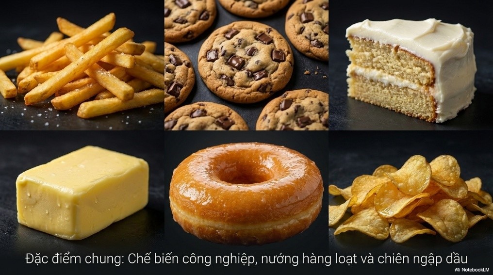 Cảnh báo chất béo dạng trans trong thực phẩm