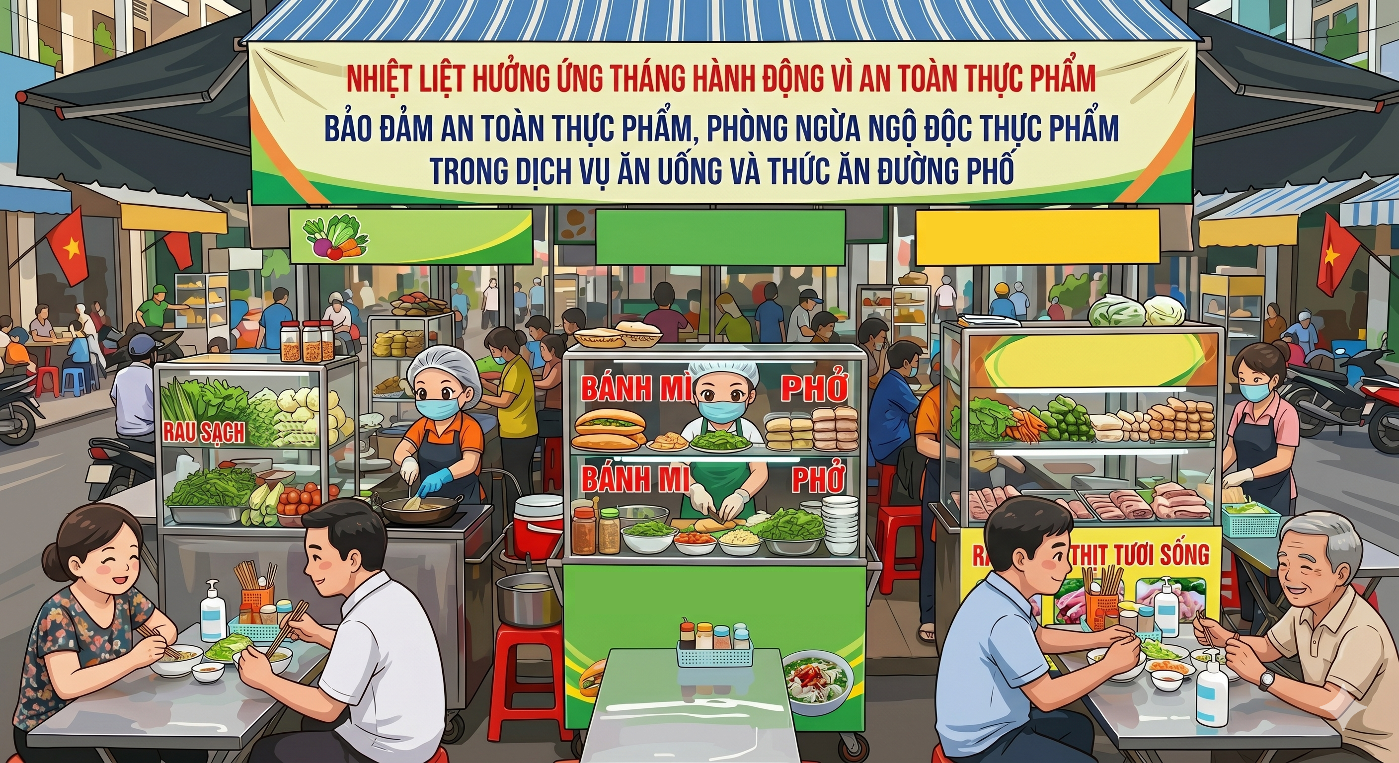 Thông điệp Tháng hành động vì An toàn thực phẩm năm 2026