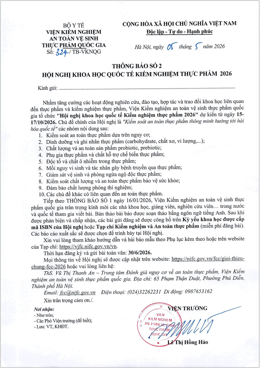 Thông báo số 2 FCC