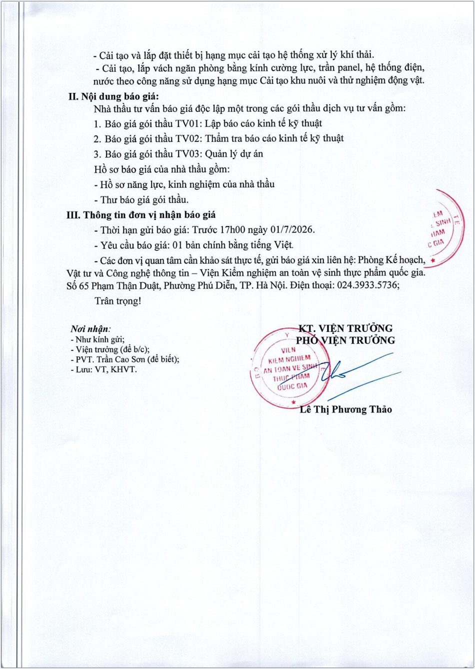 Thư mời báo giá triển khai công trình sửa chưa trụ sở-2