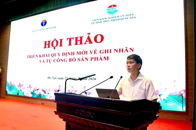 BS-CK-II-Vu-Cao-Cuong-Pho-Giam-doc-So-Y-te-TP-Ha-Noi-phat-bieu-khai-mac