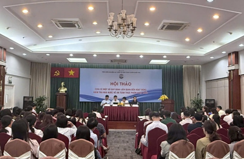 Hội thảo “Chia sẻ một số quy định liên quan đến hoạt động Kiểm tra nhà nước về an toàn thực phẩm nhập khẩu” tại Thành phố Hồ Chí Minh