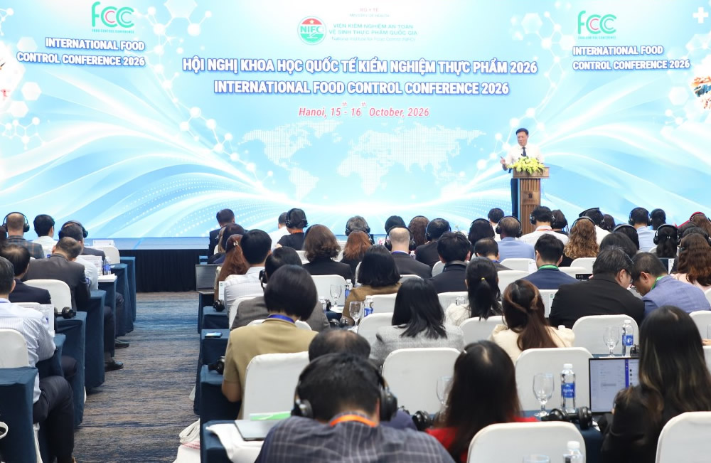 Khai mạc Hội nghị Khoa học quốc tế Kiểm nghiệm thực phẩm 2026: Thúc đẩy kiểm soát an toàn thực phẩm thông minh hướng tới hài hòa quốc tế