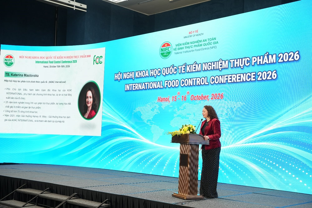 Khai mạc Hội nghị Khoa học quốc tế Kiểm nghiệm thực phẩm 2026-3