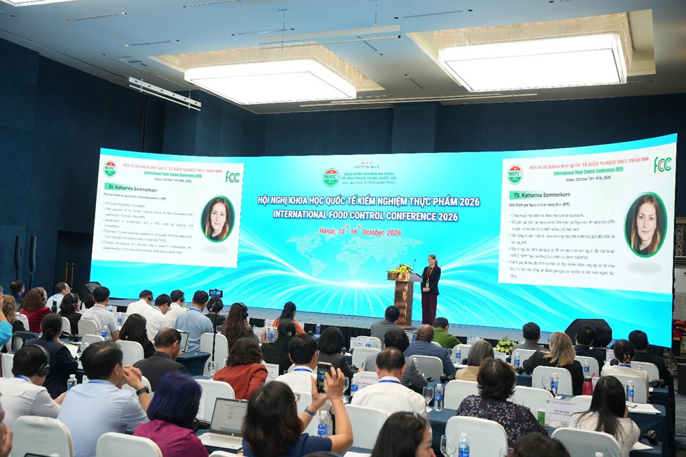 Khai mạc Hội nghị Khoa học quốc tế Kiểm nghiệm thực phẩm 2026-11