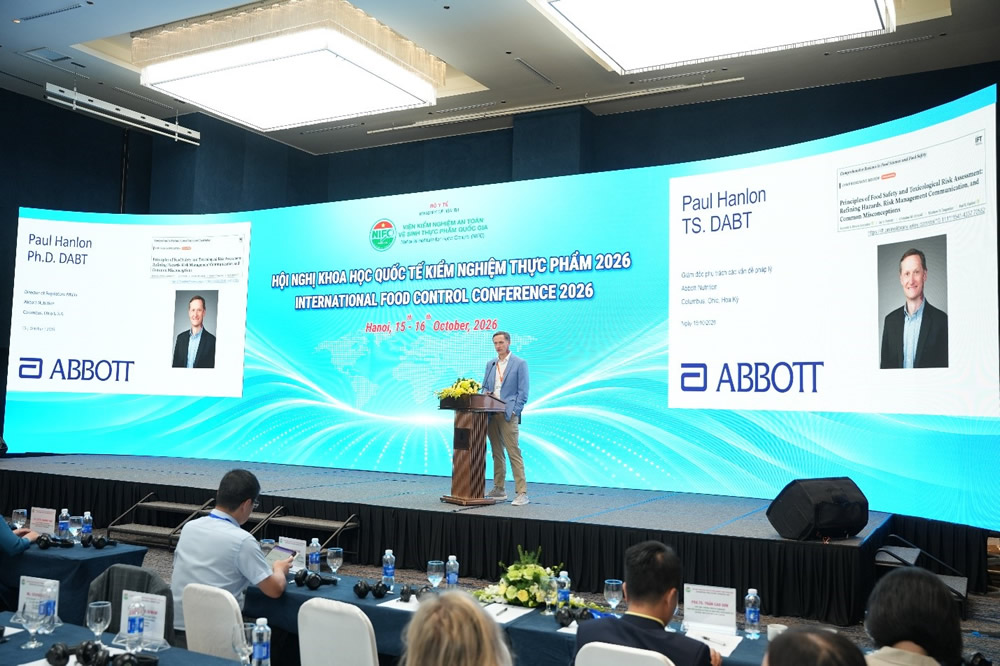 Khai mạc Hội nghị Khoa học quốc tế Kiểm nghiệm thực phẩm 2026-12